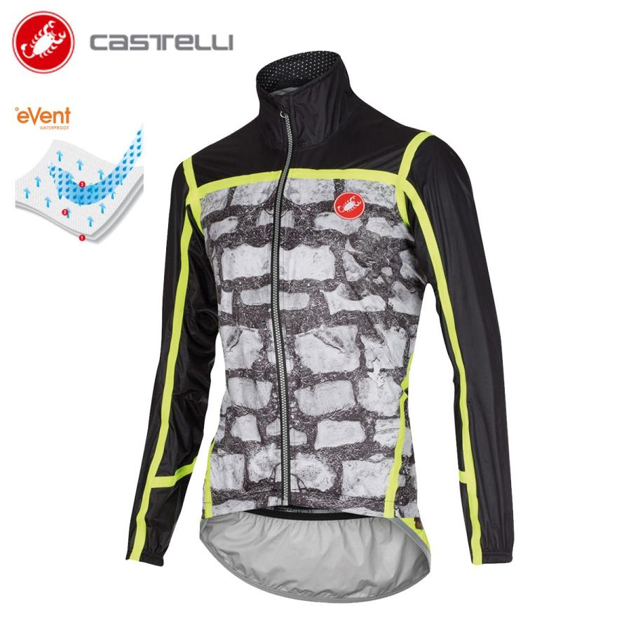 Castelli（カステリ） CASTELLI 15511 PAVE' JACKET パヴェ 完全防水