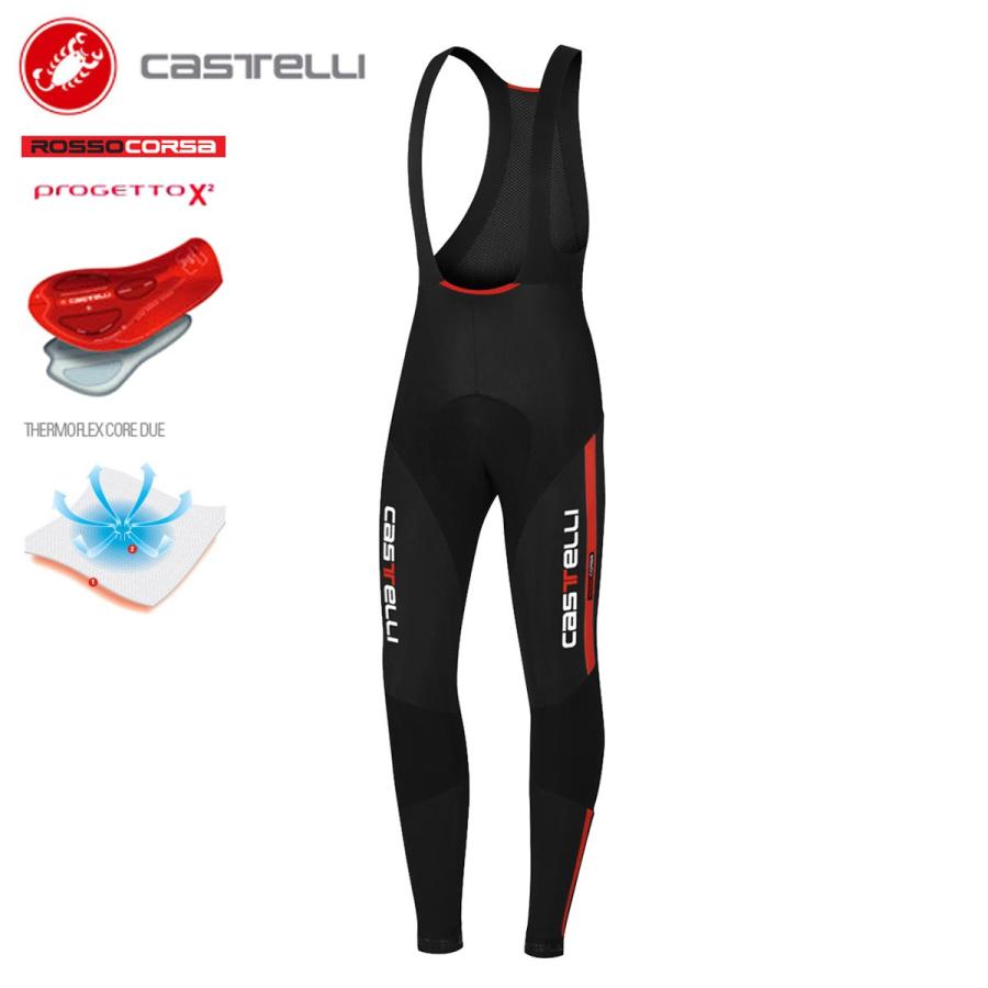 ＜夏の総力祭9/16迄＞[35%OFF]CASTELLI 10510 SORPASSO BIBTIGHT カステリ ソルパッソ ビブタイツ｜cyclistanet｜03