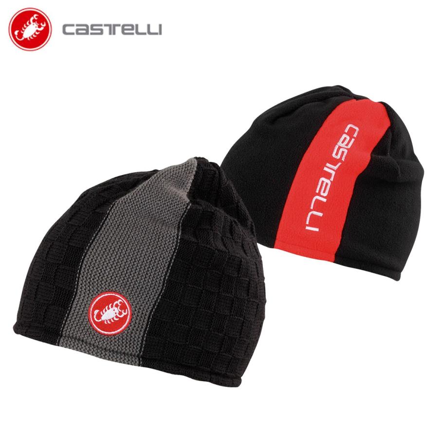 即納】[10%OFF]CASTELLI 14552 REVERSIBLE 2 BEANIE カステリ 