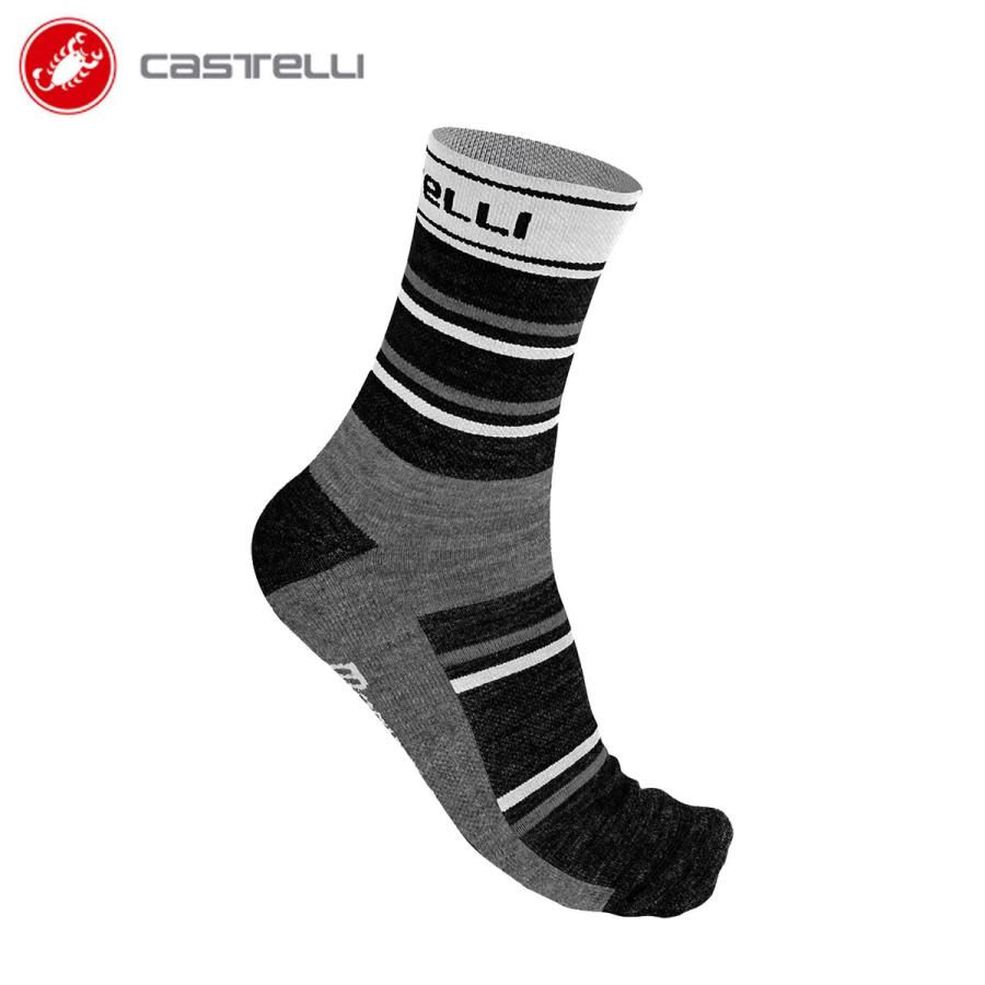 Calzini Ciclismo CASTELLI Gregge 15 | Morbidi In Misto Lana Merino | Altezza Caviglia 15cm Uomo