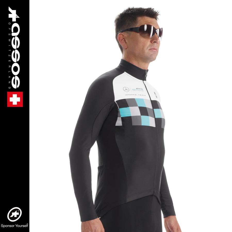 ＜最安値挑戦中＞☆ASSOS LS.works teamJersey evo8 アソス ワークスチーム 長袖ジャージの画像