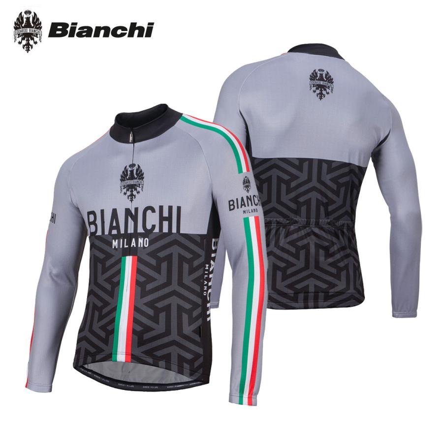【新品・訳アリ】BIANCHI ビアンキ ミラノ 長袖ジャージ L Bianchi ＜最安値挑戦中!!＞【即納】BIANCHI MILANO Leggenda