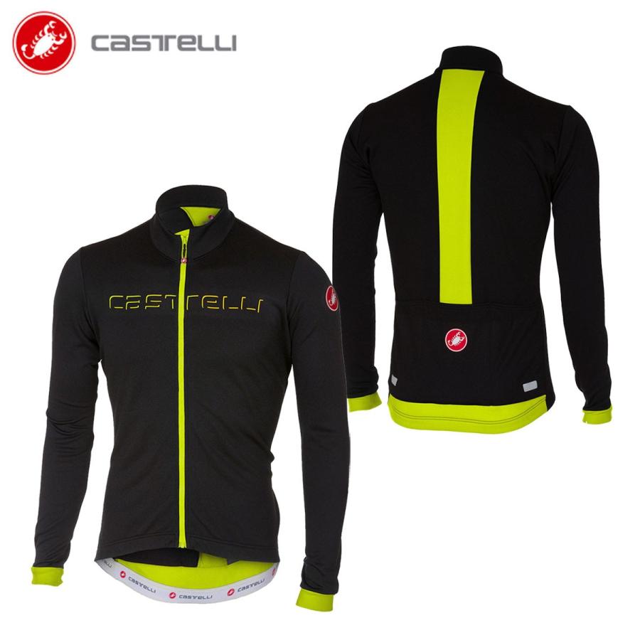 CASTELLI FONDO 2 JERSEY FZ エレクトリックライムS