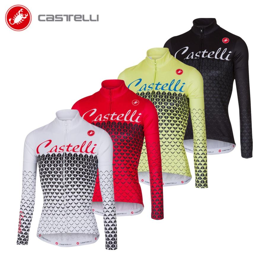 カステリ Castelli 秋冬 レディース 女性用 サイクルジャケット 長袖