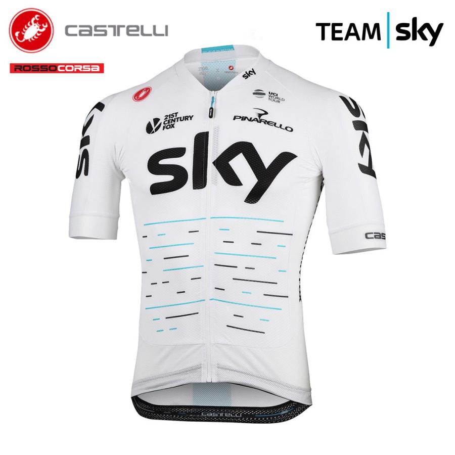 ＜春の感謝祭＞[クリアランス★23%OFF]【即納】CASTELLI 7000 TEAM SKY AERO RACE 5.1 カステリ チームスカイ エアロレース 半袖ジャージ｜cyclistanet｜04