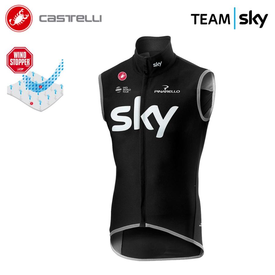即納 Off Castelli 9013 Team Sky Perfetto Vest カステリ チームスカイ ペルフィット ベスト サイクル 自転車 サイクリスタネット Yahoo 店 通販 Yahoo ショッピング