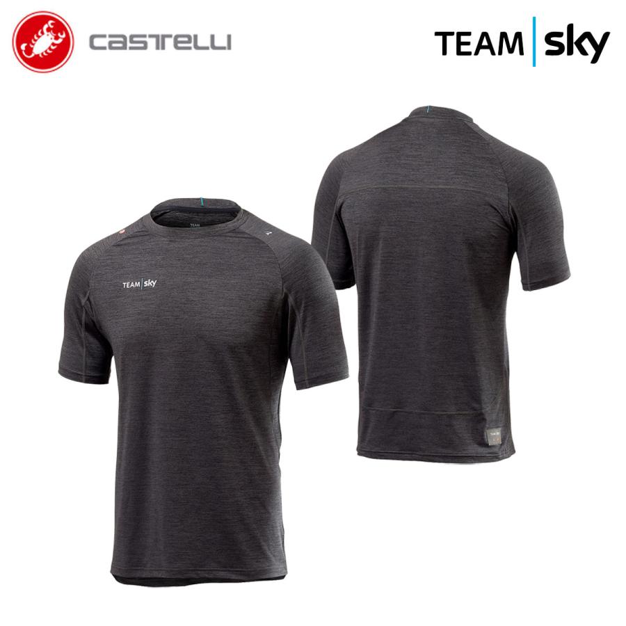 ★8800円〜最安値挑戦中★☆CASTELLI 9313 TEAM SKY TECH PRO T-SHIRT カステリ チームスカイ テック プロ Tシャツ(プロ選手モデル)の画像