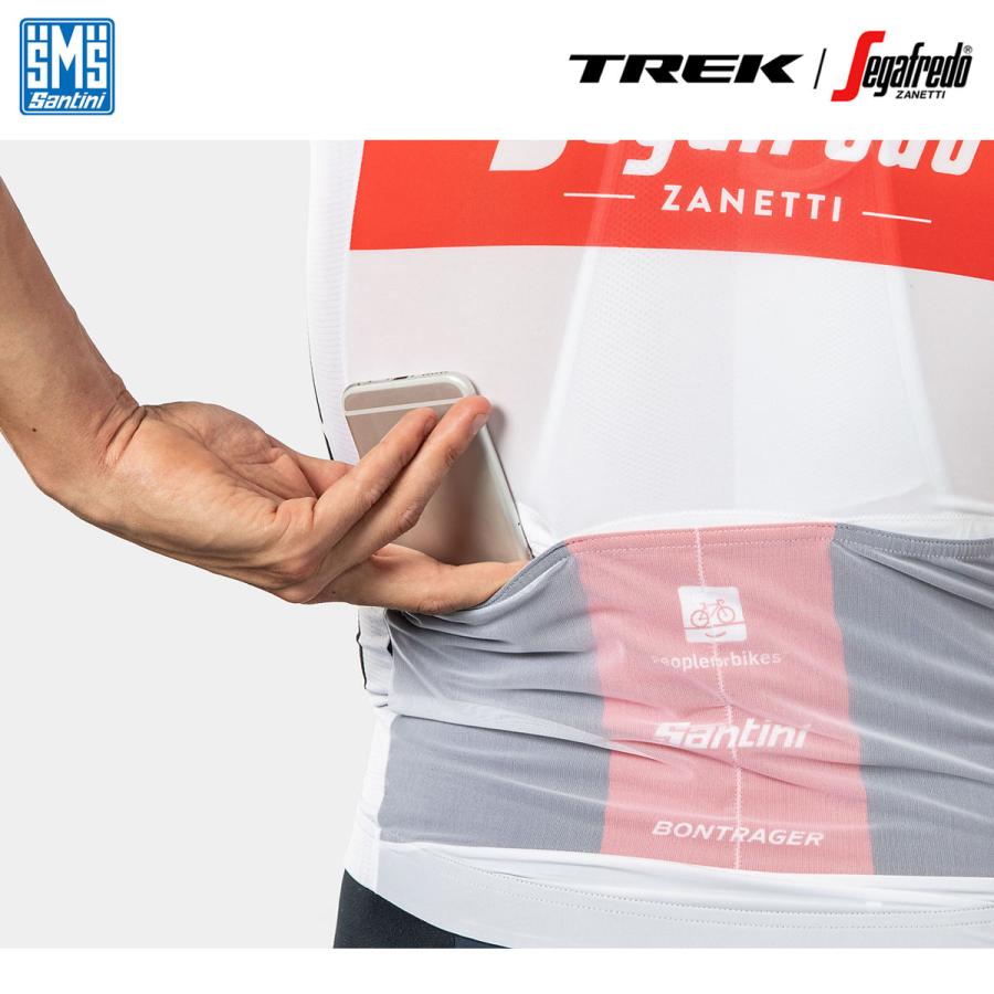＜最安値挑戦中＞☆Santini TREK-SEGAFREDO トレック・セガフレード チーム レース 半袖ジャージ (プロ選手モデル)_5