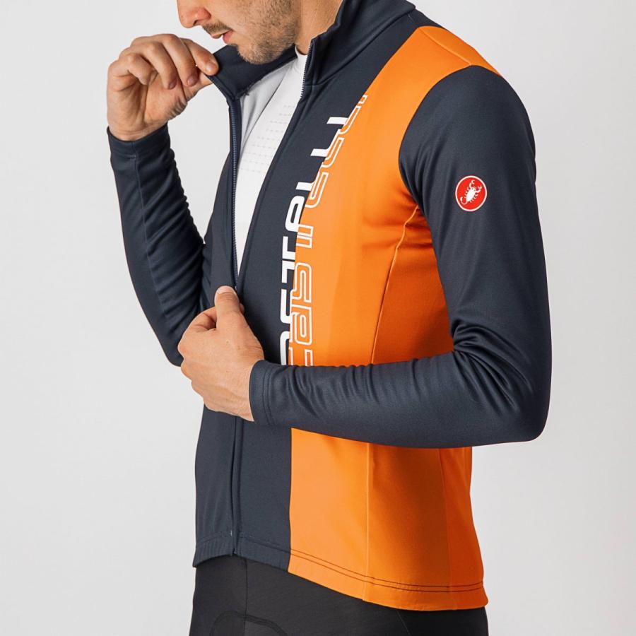 ＜春の感謝祭＞[クリアランス★12%OFF]【即納／取寄】CASTELLI 21515 TRAGUARDO JERSEY FZ カステリ トラガード 長袖ジャージ｜cyclistanet｜14