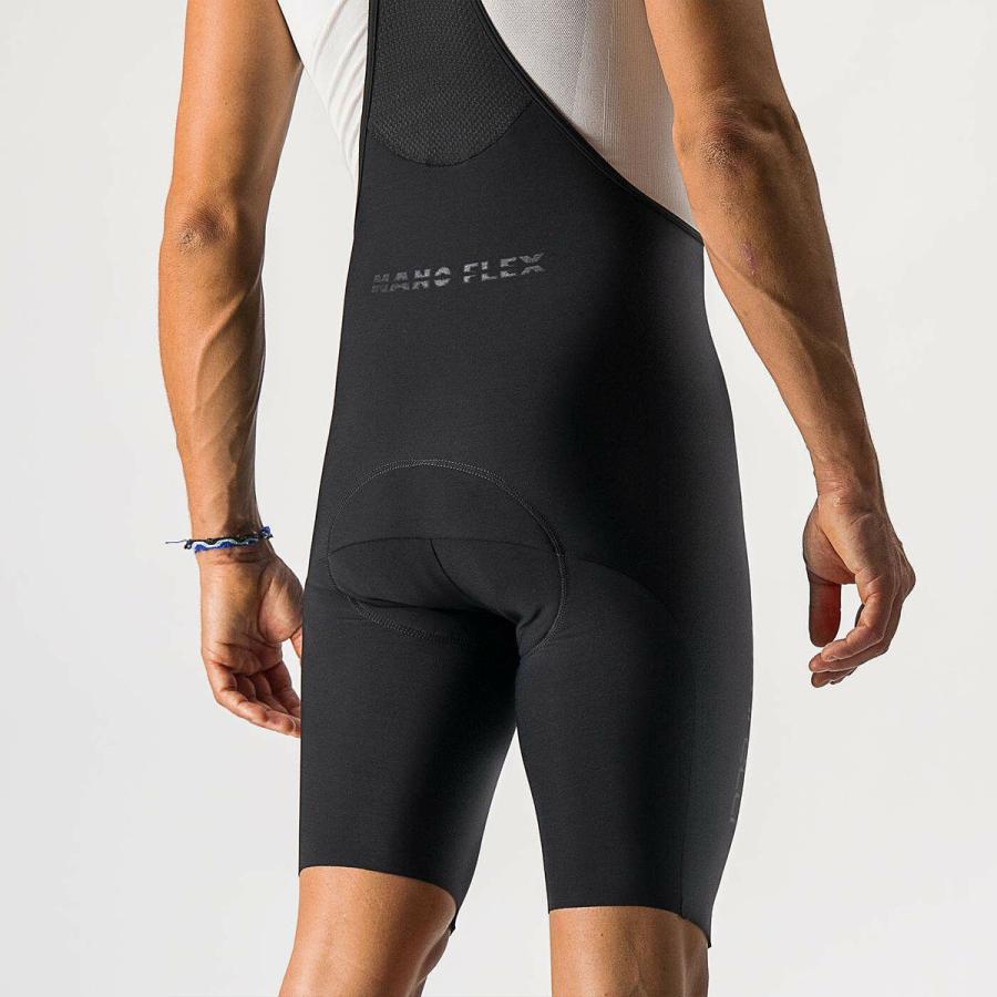 ＜春の感謝祭＞[5%OFF]【即納／取寄】CASTELLI 20521 NANO FLEX PRO RACE BIBSHORT カステリ ナノフレックス 防寒 防水 ビブショーツ｜cyclistanet｜05