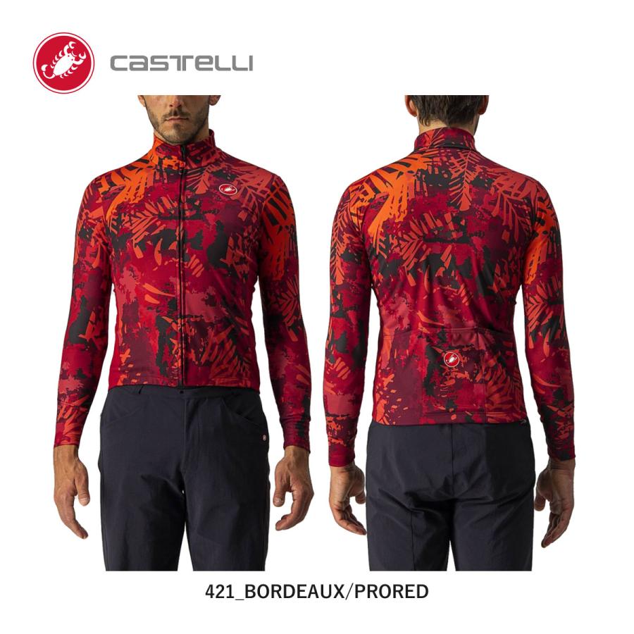 ＜春の感謝祭＞[2%OFF]【即納】CASTELLI 21508 UNLIMITED THERMAL JERSEY カステリ アンリミテッド サーマル 長袖ジャージ｜cyclistanet｜06