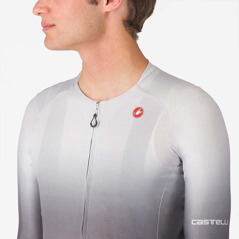 ★16660円〜最安値挑戦中★◎CASTELLI 25075 UPF LONG SLEEVE JERSEY カステリ 日焼け・紫外線対策 通年 万能 長袖ジャージの画像
