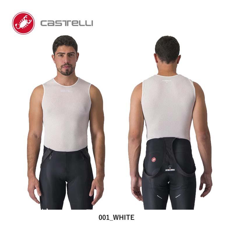 ★8140円〜最安値挑戦中★☆CASTELLI 23023 PRO MESH 2.0 SLEEVELESS カステリ プロメッシュ スリーブレス 袖なし ベースレイヤーの画像