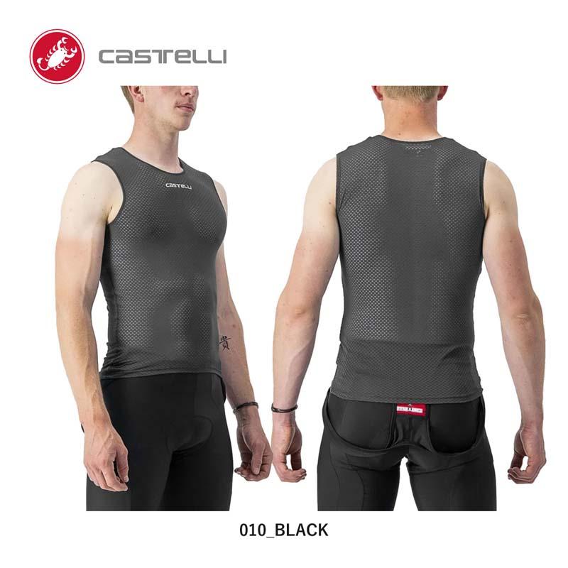 ★8140円〜最安値挑戦中★☆CASTELLI 23023 PRO MESH 2.0 SLEEVELESS カステリ プロメッシュ スリーブレス 袖なし ベースレイヤーの画像