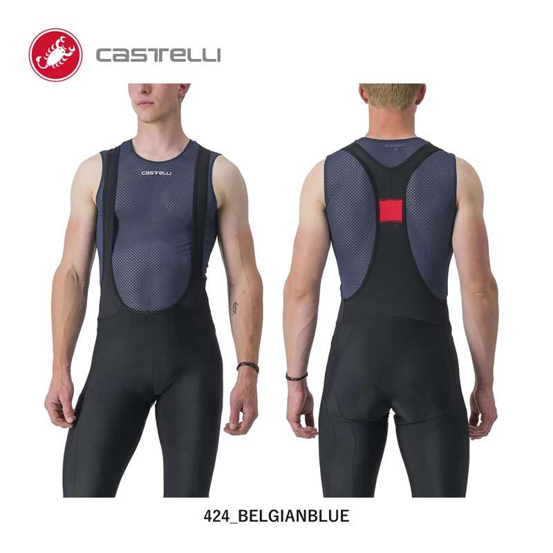 ★8140円〜最安値挑戦中★☆CASTELLI 23023 PRO MESH 2.0 SLEEVELESS カステリ プロメッシュ スリーブレス 袖なし ベースレイヤーの画像