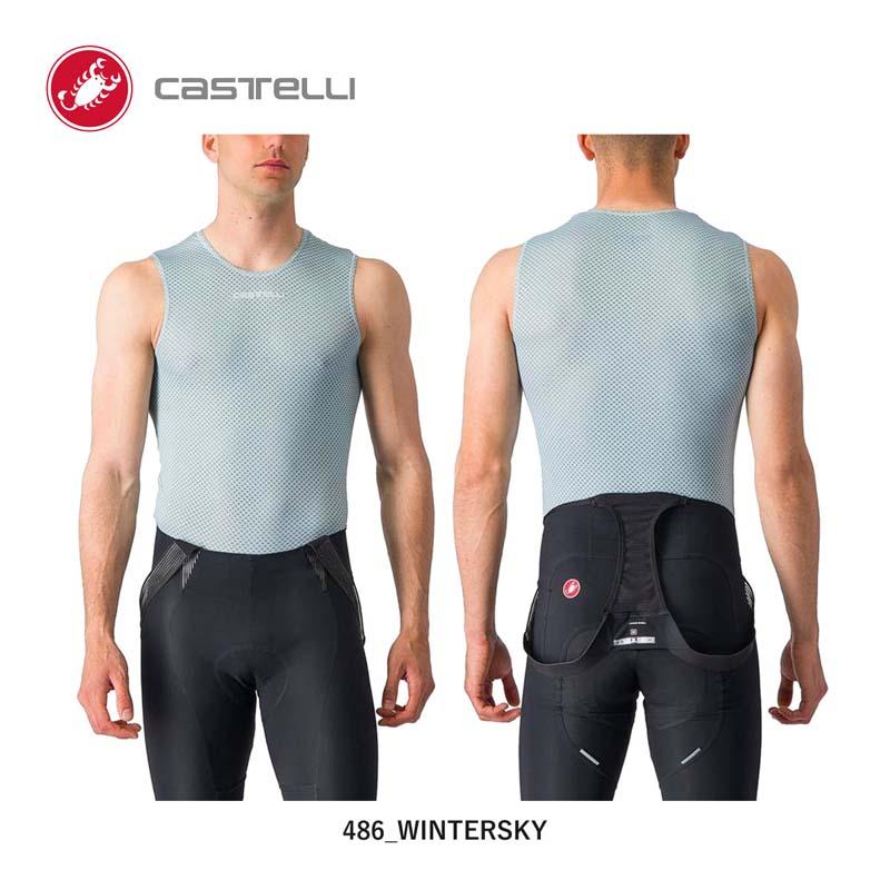 ★8140円〜最安値挑戦中★☆CASTELLI 23023 PRO MESH 2.0 SLEEVELESS カステリ プロメッシュ スリーブレス 袖なし ベースレイヤーの画像