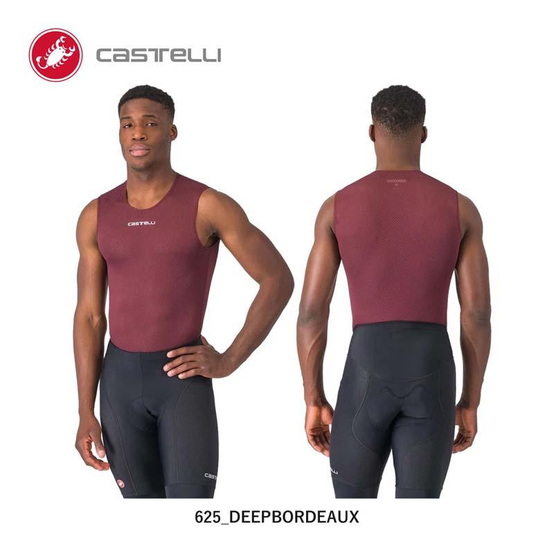 ★8140円〜最安値挑戦中★☆CASTELLI 23023 PRO MESH 2.0 SLEEVELESS カステリ プロメッシュ スリーブレス 袖なし ベースレイヤーの画像