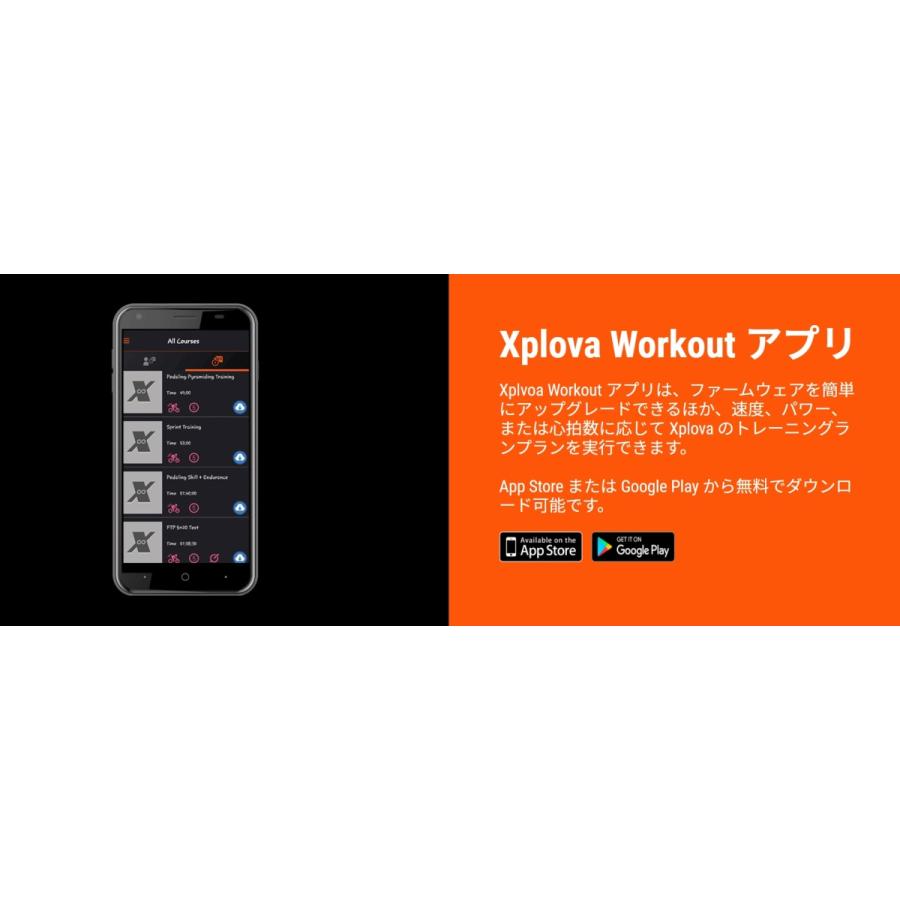 Xplova NOZA S　Smart Trainer　エクスプローバ ノザS ローラー台　固定ローラー 静か ロードバイク Zwift｜cyclo-shop｜12