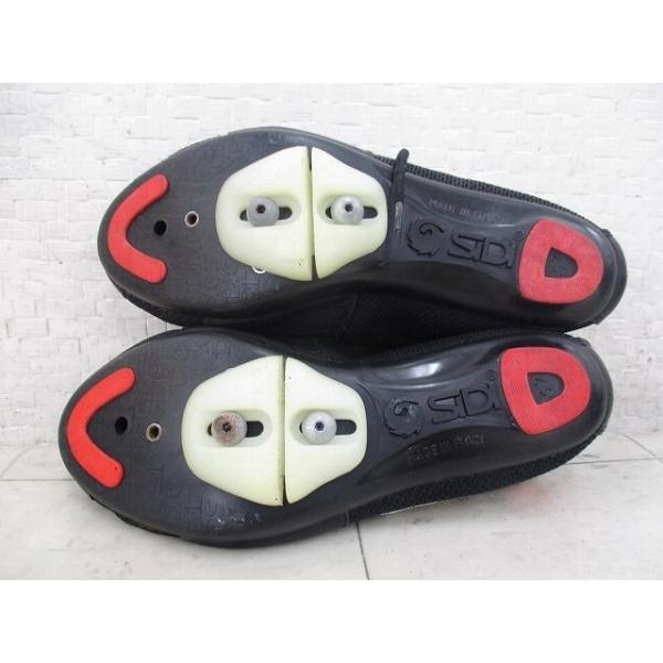 SIDI サイクリングシューズ ブラック シューズ SIDI ビンディングシューズ 37 3穴 ブラック - 中古