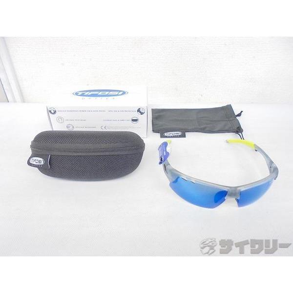 アイウェア  ティフォージ アイウェア CRIT マットスモーク オープンウォーターブルーポラライズドレンズ  中古 | 