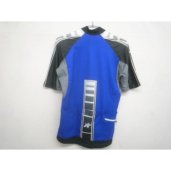トップス 半袖ジャージ アソス 半袖フルジップジャージ Sサイズ ブルー