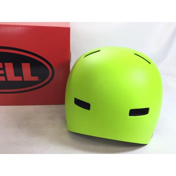 ヘルメット  ベル ヘルメット スパン マット ブライトグリーン XS  中古 |  | 01