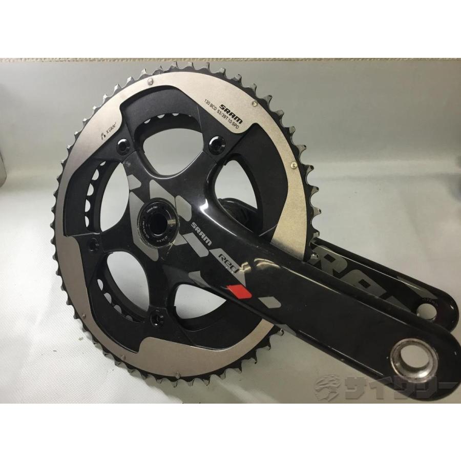デポー クランク クランク本体 スラム クランクセット RED 53 39T