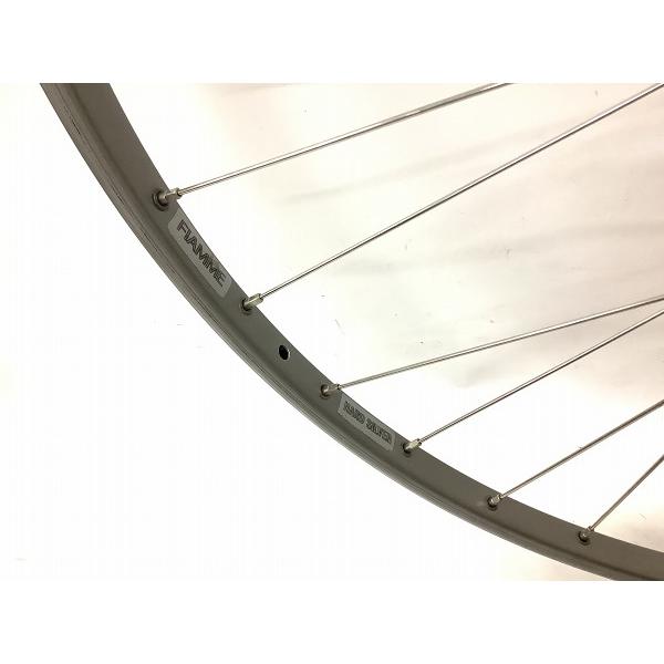 ホイール 700C FIAMME リアホイール HARD SILVER ハブ：SUPERBE PRO