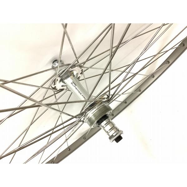 ホイール 700C FIAMME リアホイール HARD SILVER ハブ：SUPERBE PRO