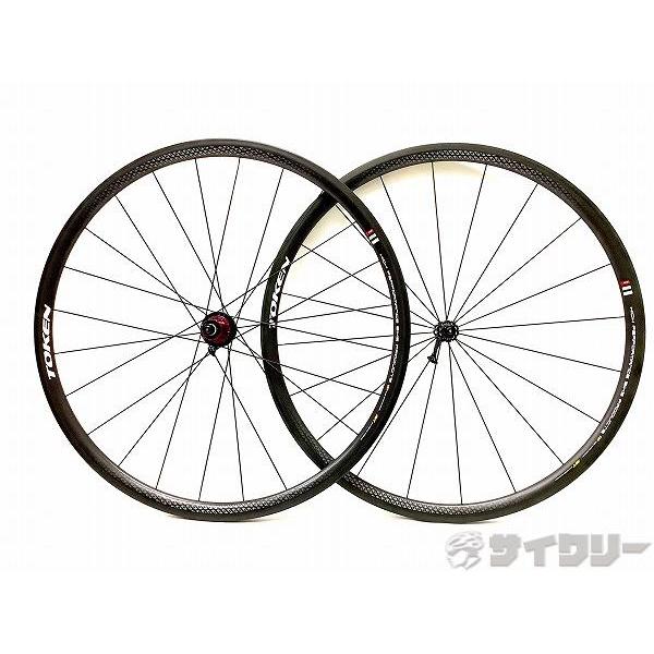 ホイール 700C トーケン カーボンホイール前後セット C28 クリンチャー 