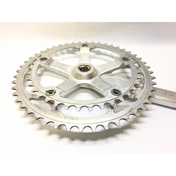 クランク チェーンリング サンツアー クランク SPRINT 48-38T/165mm スクエア - 中古｜cycly｜03