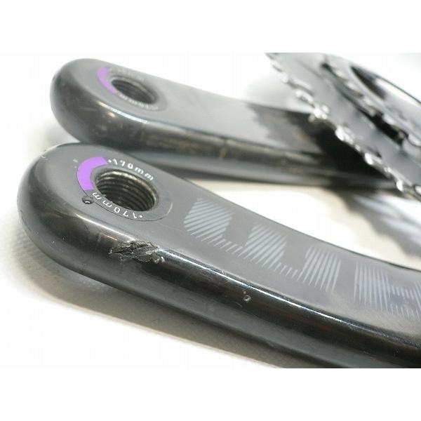 スラムレッド　カーボンクランク　BB30 170mm クランク クランク本体 スラム クランクセット RED 170mm/52-36T/BB30