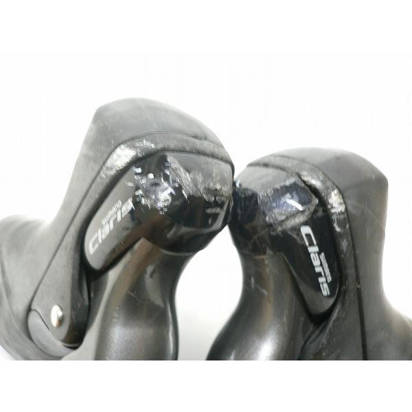 未使用 SHIMANO Claris ST-R2000デュアルコントロールレバー Shimano Claris STI ST R2000 Shift Brake Levers Right Left 2x8