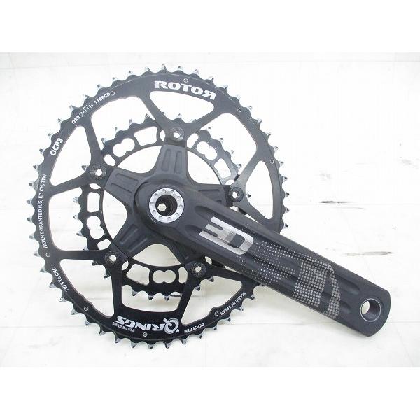 クランク クランク本体 ローター クランクセット 3D 172.5mm 50-34T  