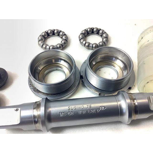 ボトムブラケット JIS スギノ ボトムブラケット SUGINO75 NJS 109x68mm JIS - 中古 |  | 02
