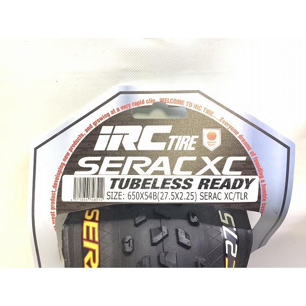 タイヤ 27.5インチ IRC SERAC XC 27.5×2.25 - 中古 : サイクリー Yahoo