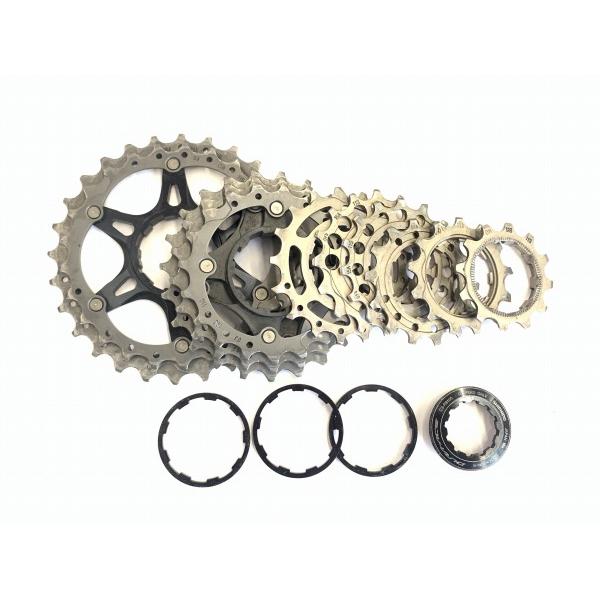 DURA-ACE CS-R9100 11速スプロケット（12-28）　中古 スプロケット シマノ CS-R9100 DURA-ACE 11s 12-28T - 中古