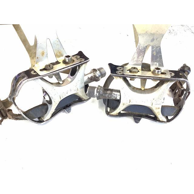 ペダル トゥクリップペダル サンツアー SUPERBE - 中古 : サイクリー