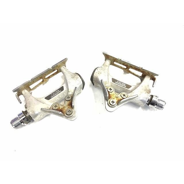 ペダル トゥクリップペダル シマノ PD-6407 SHIMANO600 専用トゥ