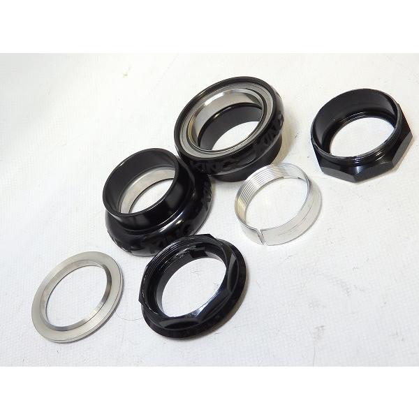 ヘッドパーツ スレッド クリスキング GripNut ブラック OSスレッド 