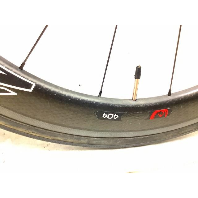 ホイール 700C ジップ カーボンフロントホイール 404 700c - 中古