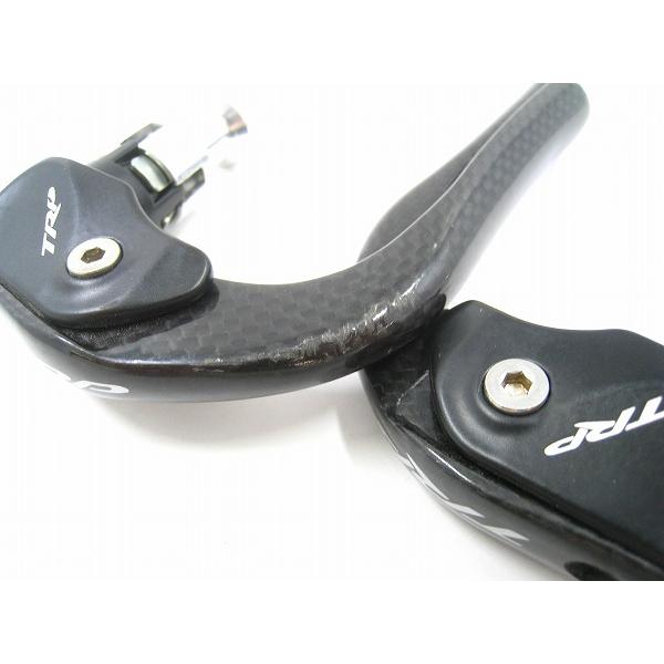 ブレーキレバー TRP カーボンエアロブレーキレバー - 中古