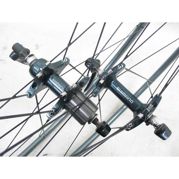 【ジャンク】700c ホイール 前後セット KN企画 ライブDIO-ZX ［AF35］ 鍛造アルミホイール前後セット タイプ1