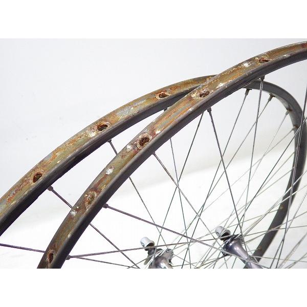 ホイール 700C アラヤ ホイールセット SUPER HARD ANOD ハブ：BH・FH-1050 700c/シマノフリー  中古 |  | 02