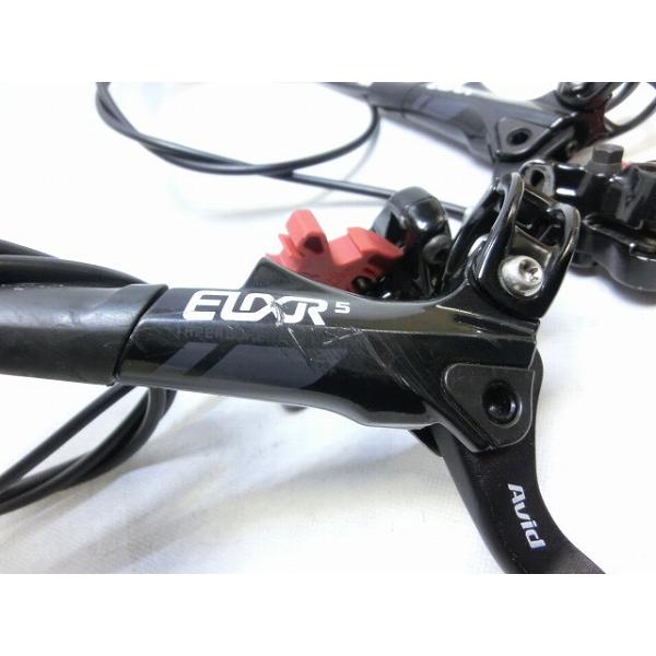 ブレーキレバー＆ブレーキ Avid 油圧ディスクブレーキセット ELIXIR5