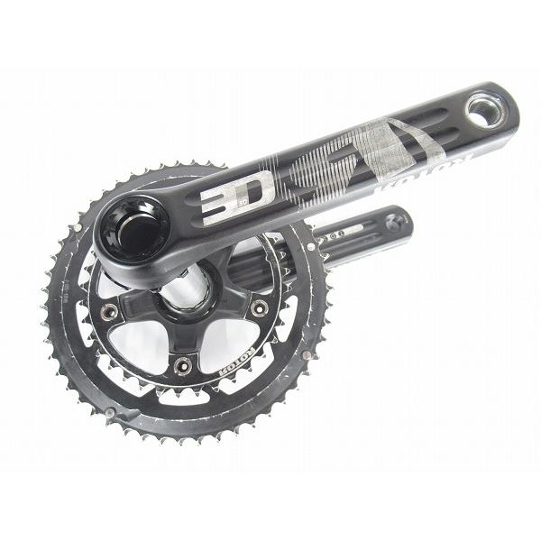 クランク クランク本体 ローター クランク 3D 30mm軸 noQリング 52/36T