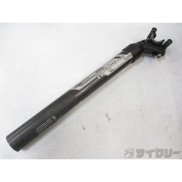シートポスト 31.6mm ウッドマン カーボンシートポスト 31.6/330mm