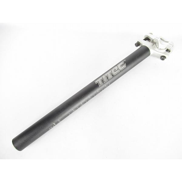 シートポスト 27.2mm タイテック シートポスト ブラック/シルバー 27.2