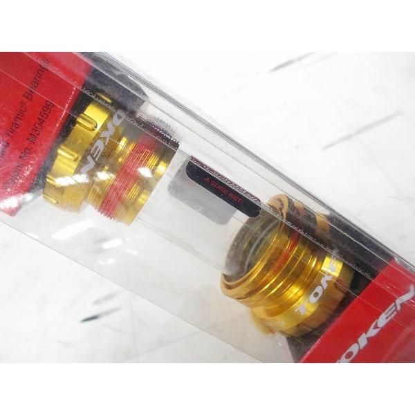 ボトムブラケット JIS トーケン TK877TBT ゴールド JIS/68-73mm/φ24mm