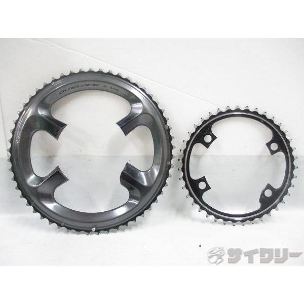クランク チェーンリング シマノ チェーンリングセット FC-R9100 DURA-ACE 53-39T - 中古 | 
